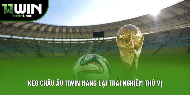 Kèo châu Âu 11win mang lại trải nghiệm thú vị Kèo châu Âu 11win mang lại trải nghiệm thú vị