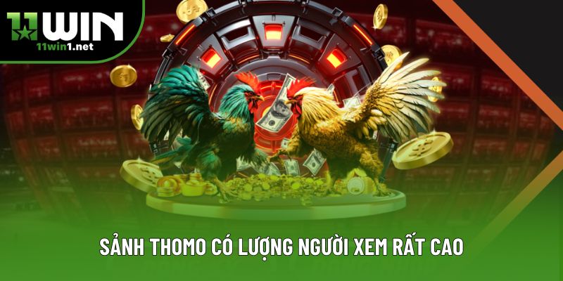 Sảnh Thomo có lượng người xem rất cao Sảnh Thomo có lượng người xem rất cao