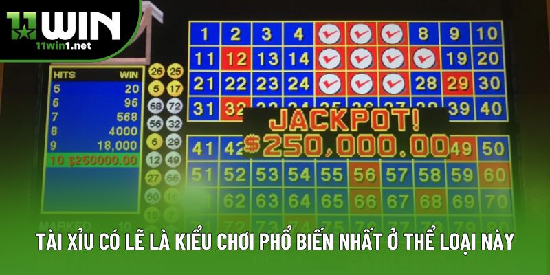 Tài Xỉu có lẽ là kiểu chơi phổ biến nhất ở thể loại này Tài Xỉu có lẽ là kiểu chơi phổ biến nhất ở thể loại này