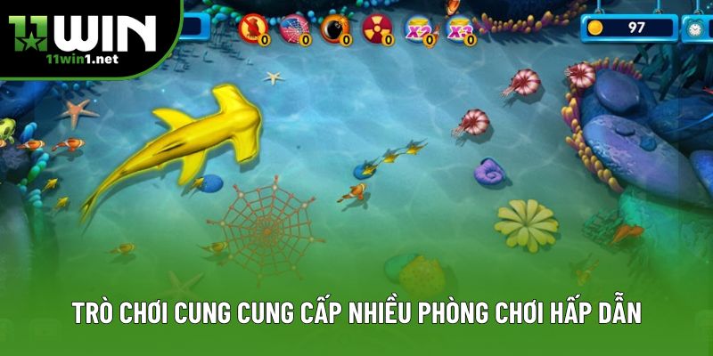 Trò chơi cung cung cấp nhiều phòng chơi hấp dẫn Trò chơi cung cung cấp nhiều phòng chơi hấp dẫn